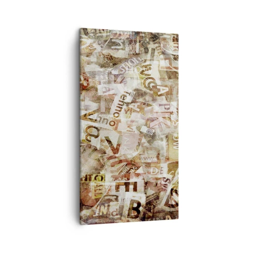 Tablou pe pânză - Îi unesc pe cei care stau la taclale - 45x80 cm