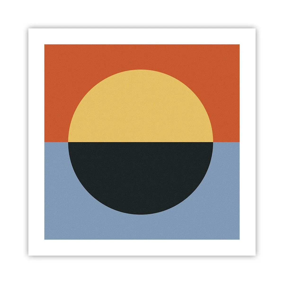 Poster - O compoziție de căldură și răcoare - 50x50 cm