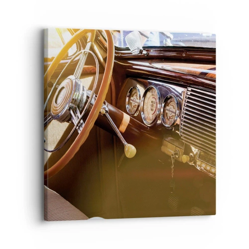 Tablou pe pânză - O adiere de lux din trecut - 30x30 cm