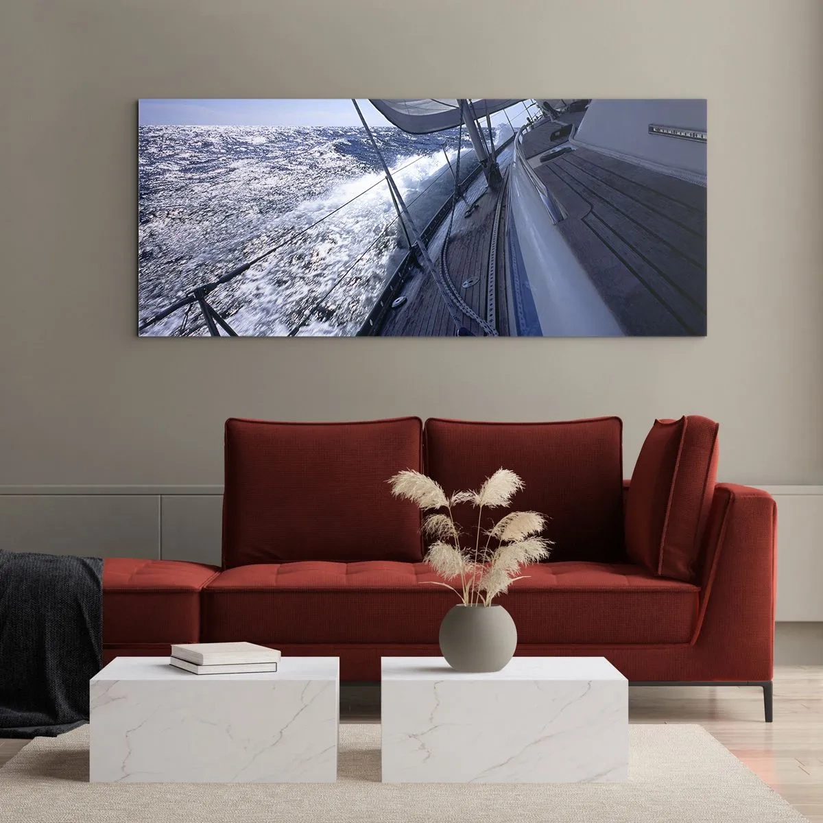 Tablou pe sticlă - Știu ce înseamnă să fii o pasăre - 160x50 cm