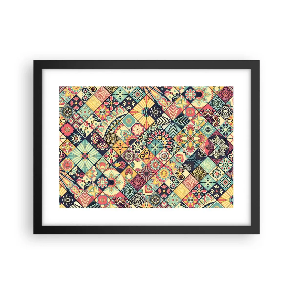 Poster în ramă neagră - Clima marocană - 40x30 cm