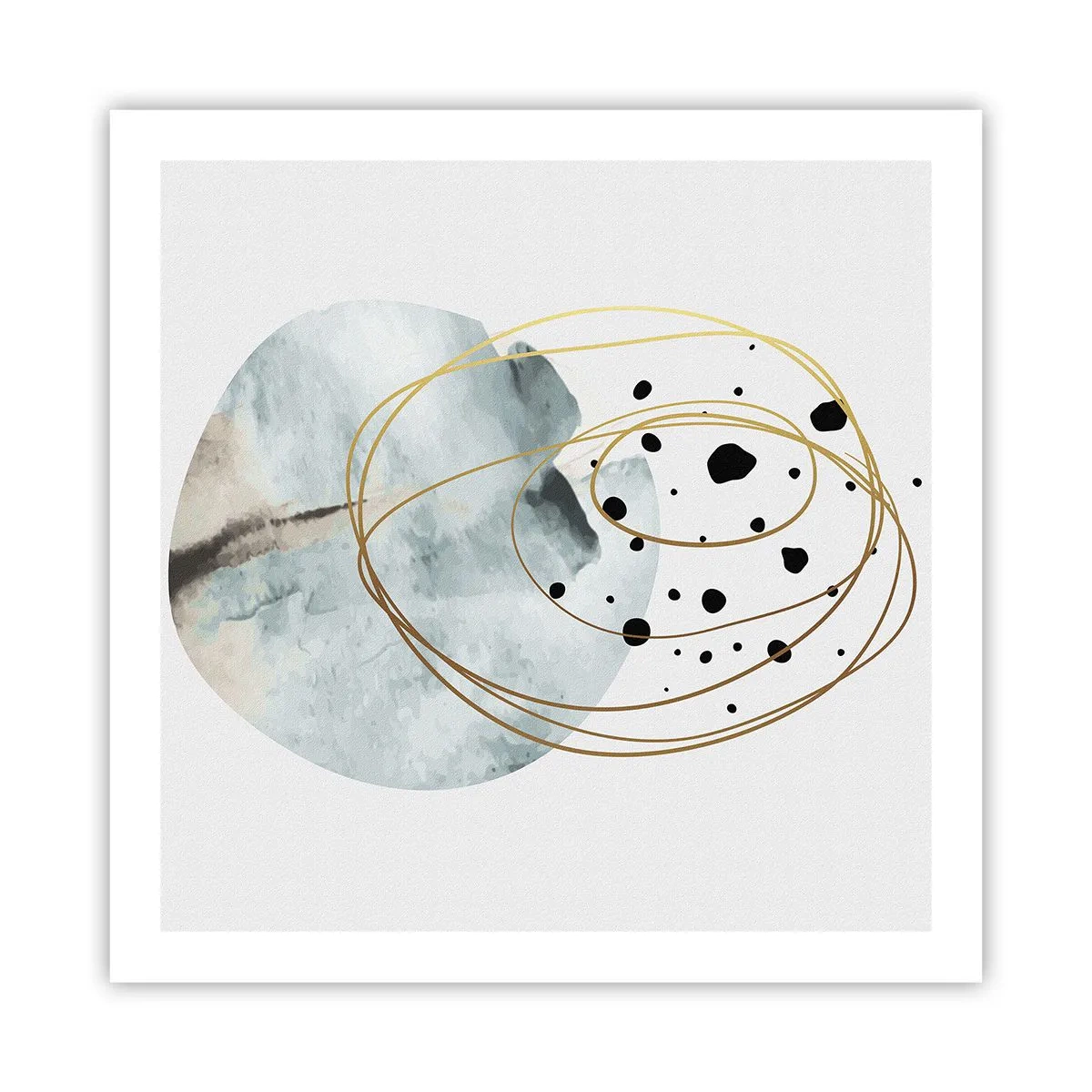 Poster - În îmbrățișarea spațiului - 60x60 cm