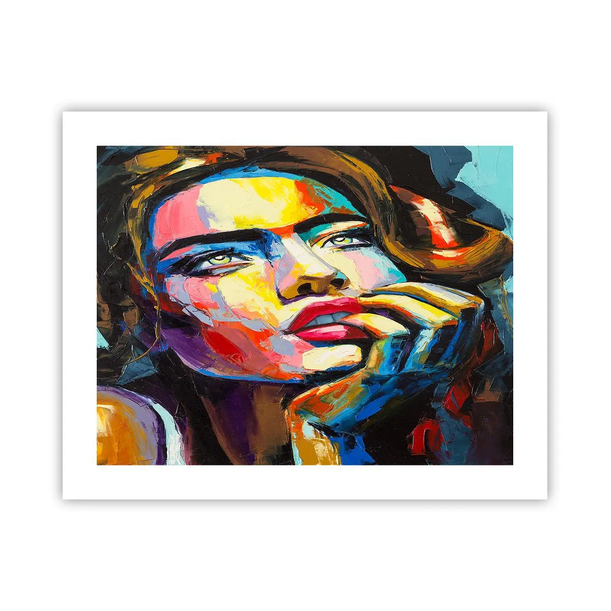 Poster - Visele ca niște păsări se înalță pe cer - 50x40 cm