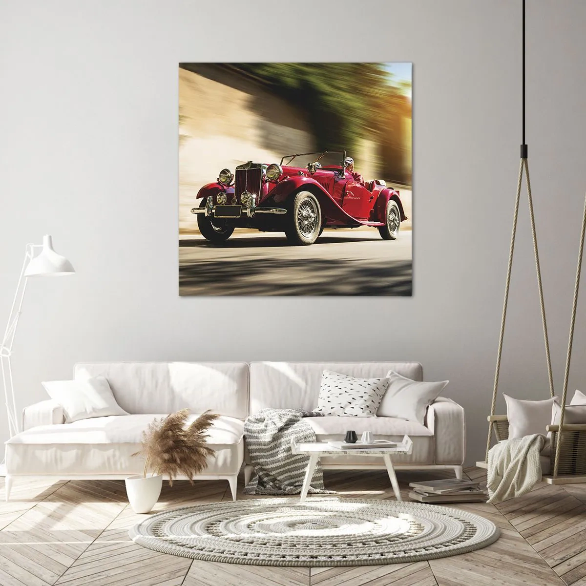 Tablou pe pânză - Mai frumoasă decât Nike din Samothrace - 70x70 cm