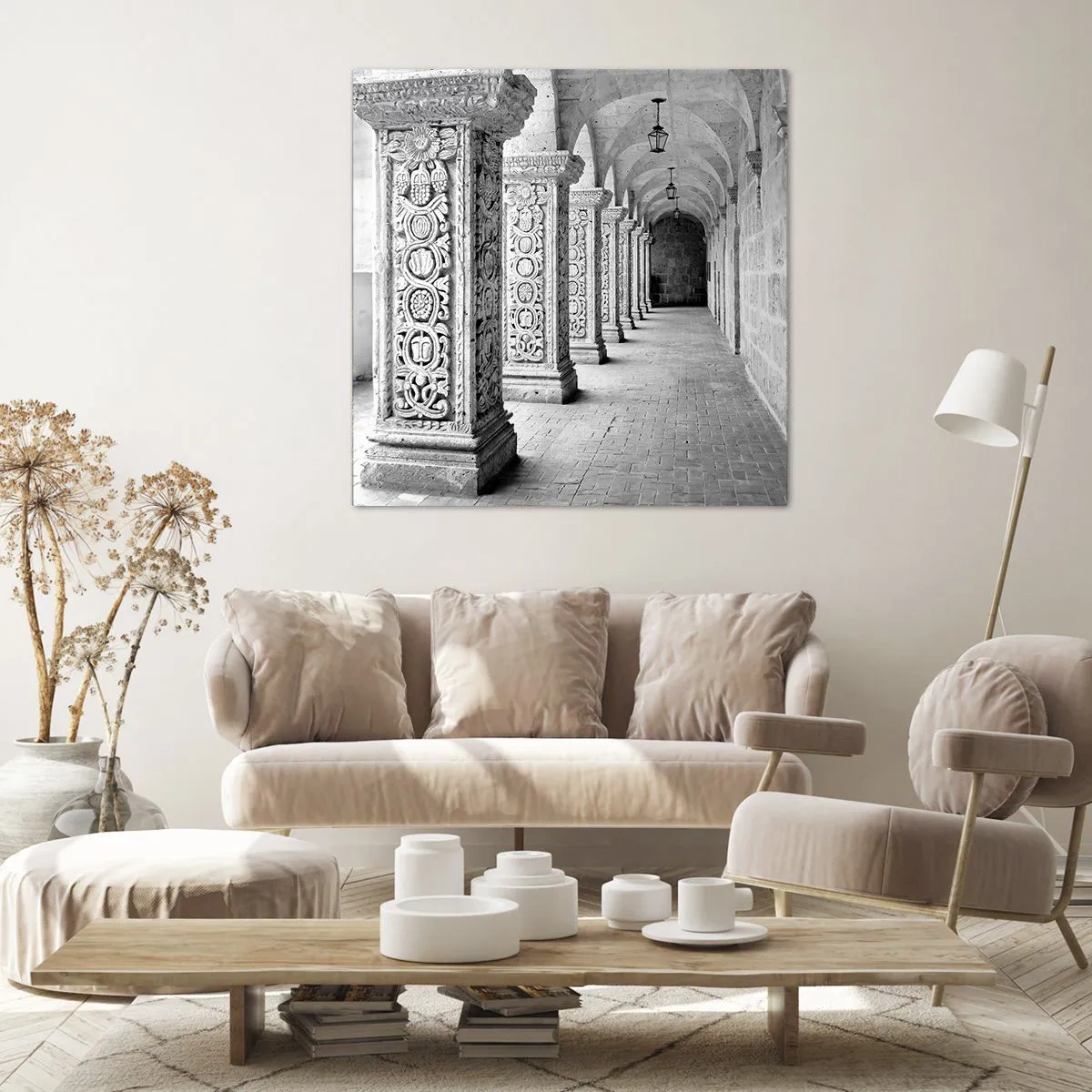 Tablou pe pânză - Și încotro…? - 50x50 cm