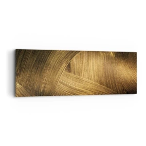 Tablou pe pânză - Într-un labirint de aur - 90x30 cm