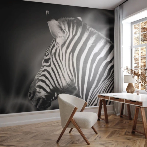 Tapet Standard Eco - Albul e alb și negrul e negru - Coaste, alb-negru, Animale - 500x350 cm