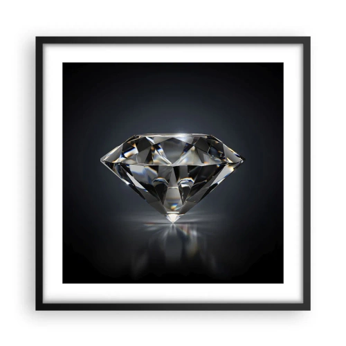 Poster în ramă neagră - Best girls friend - 50x50 cm