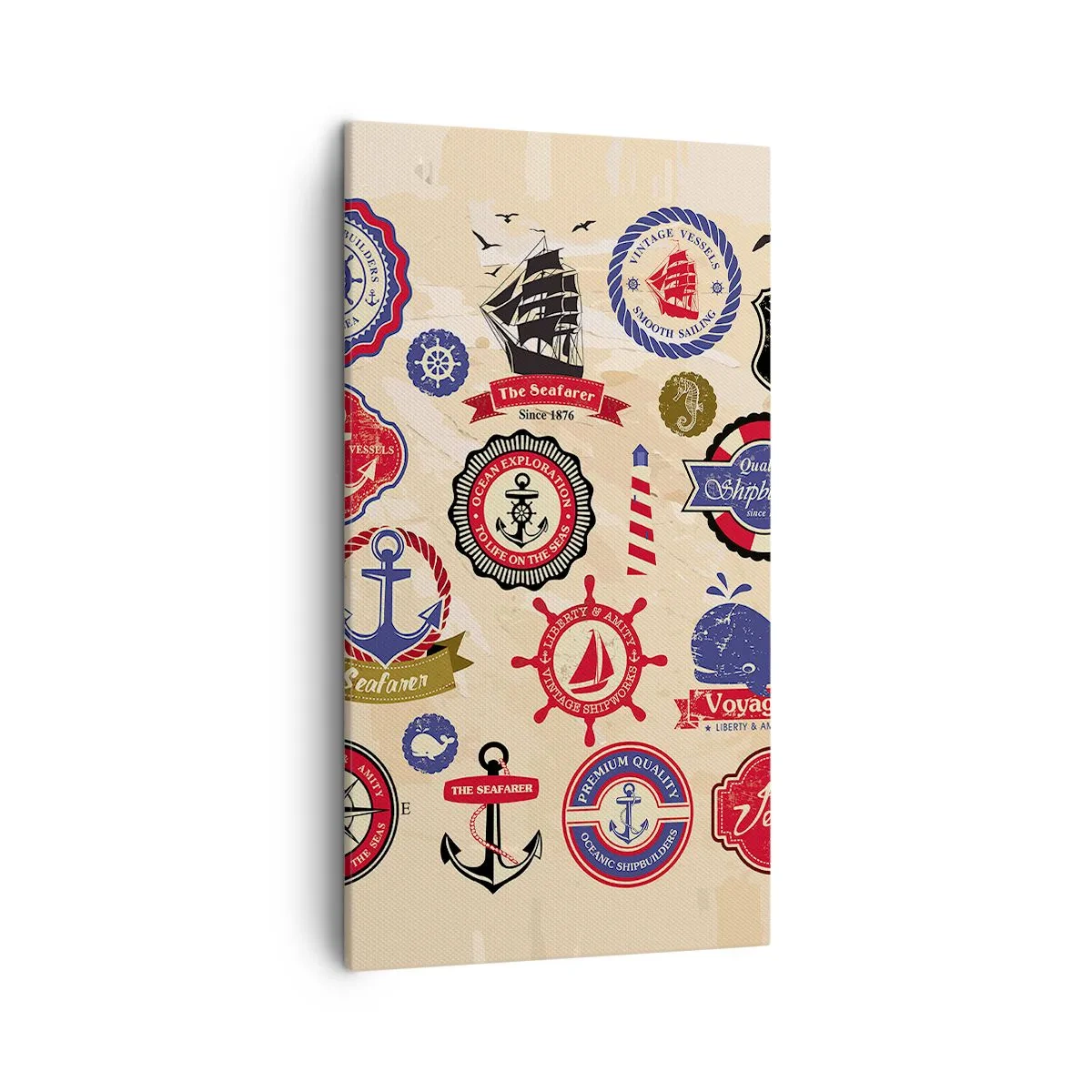 Tablou pe pânză - Frăția navigării - 45x80 cm