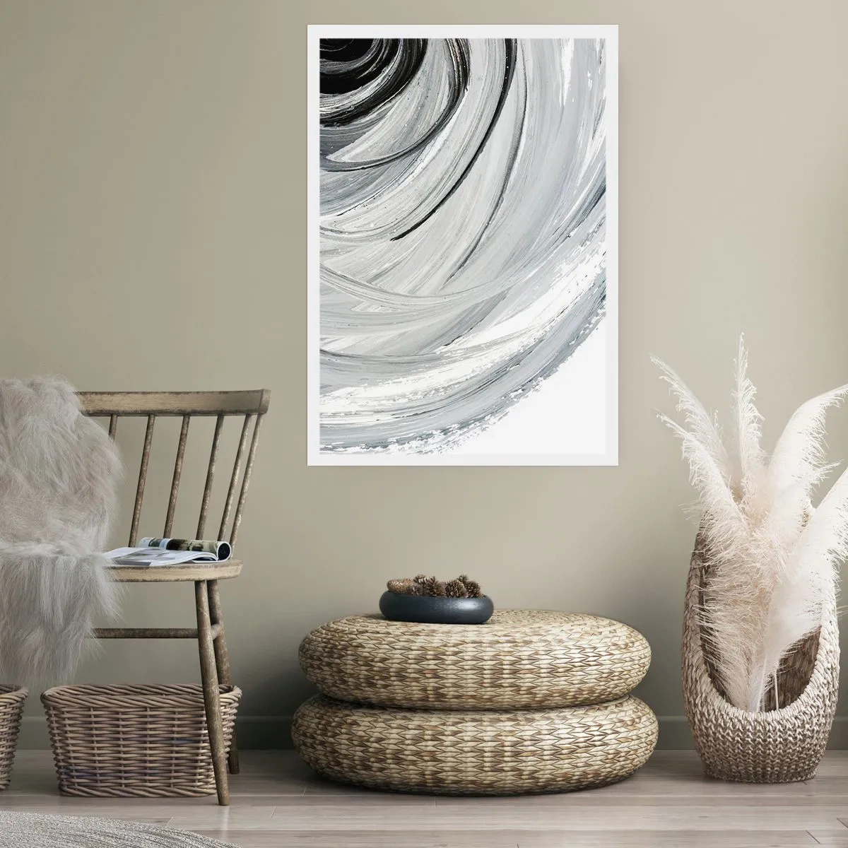 Poster - Compoziție orbitală - 70x100 cm