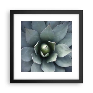 Poster în ramă neagră - Momește și avertizează - 30x30 cm