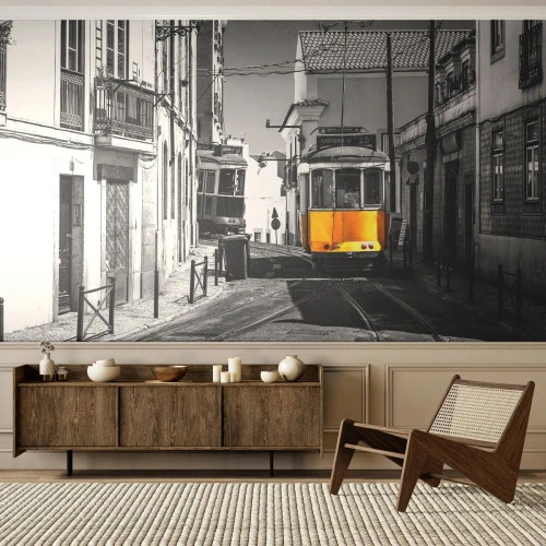 Tapet Premium Canvas - Spiritul Lisabonei - Oraș, Lisabona, Arhitectură - 250x175 cm