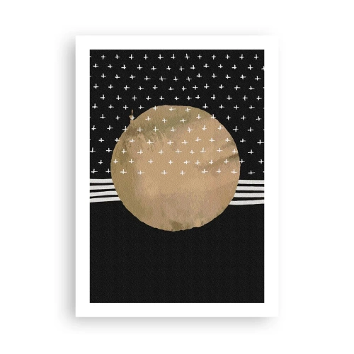 Poster - Compoziție: steagul galactic - 50x70 cm