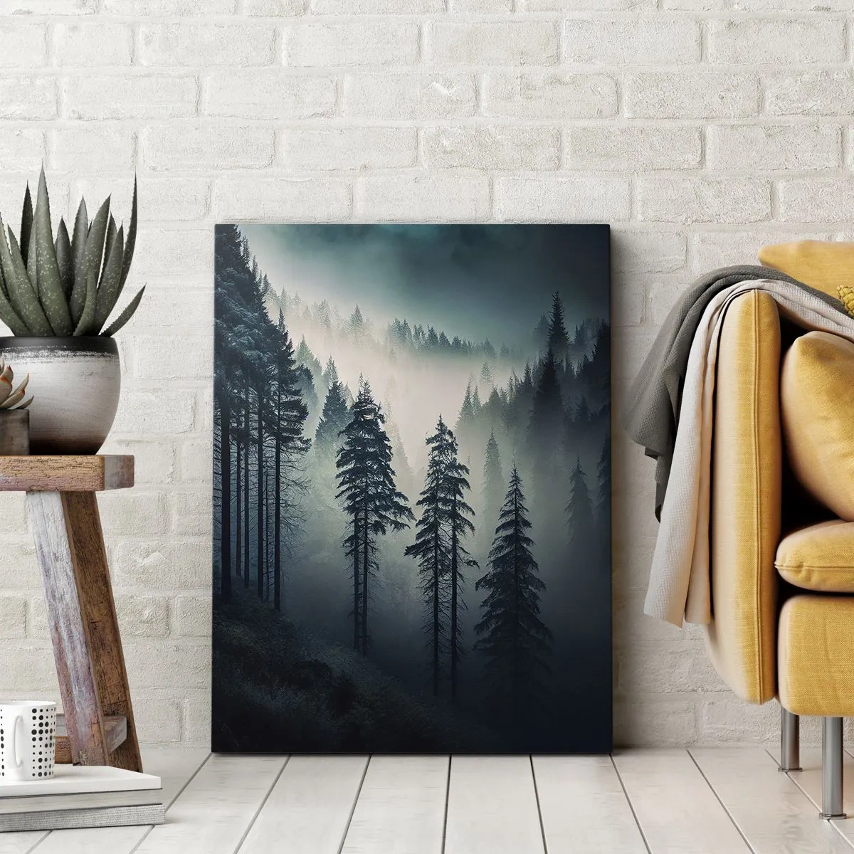 Tablou pe pânză - Dimineața de munte - 50x70 cm