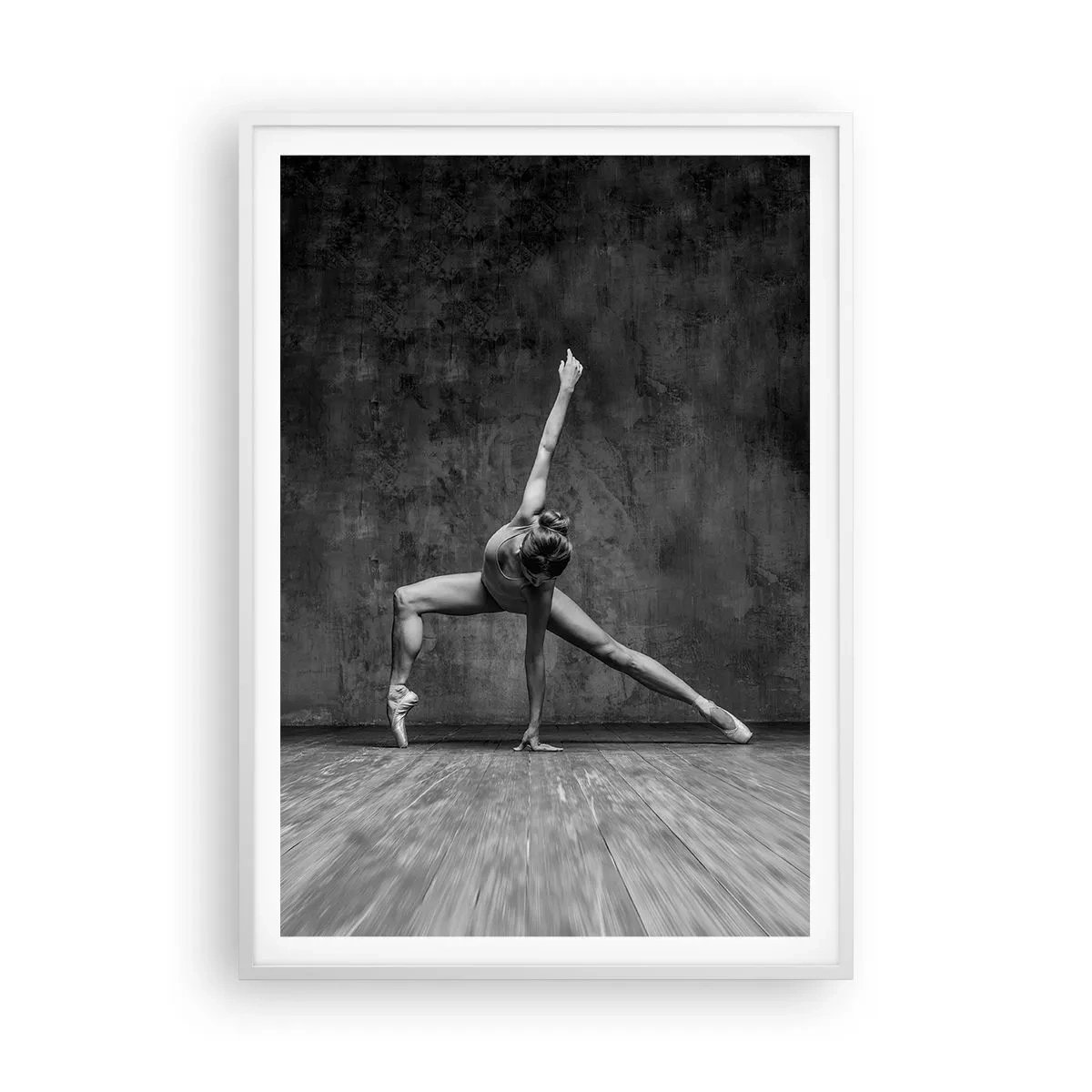 Poster în ramă albă - Idealul de echilibru - 70x100 cm