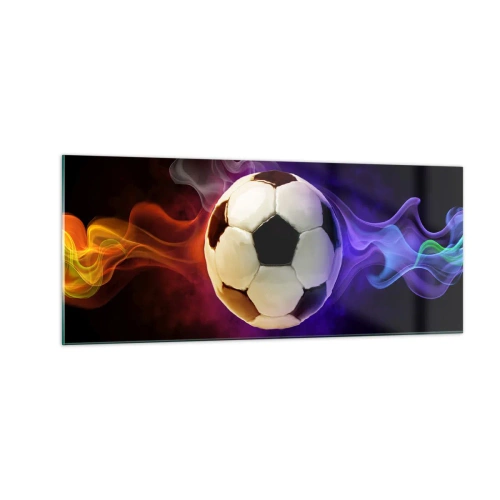 Tablou pe sticlă - Puterea magică a jocului - 100x40 cm