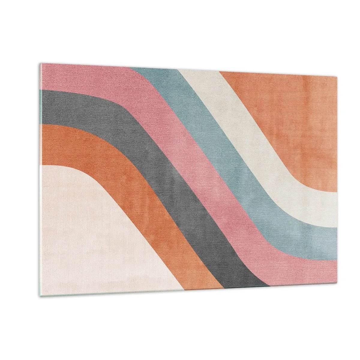 Tablou pe sticlă - Compoziție diagonală - mișcare - 120x80 cm