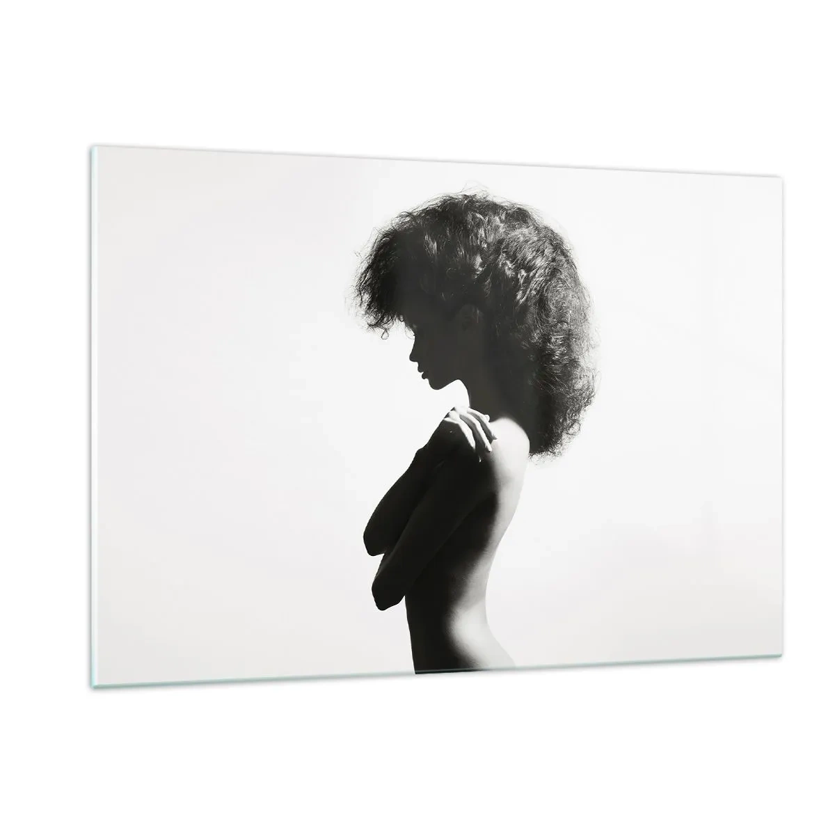 Tablou pe sticlă - Ca o floare pe o tulpină subțire - 120x80 cm