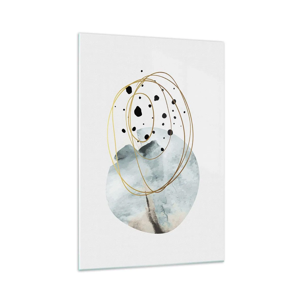 Tablou pe sticlă - În îmbrățișarea spațiului - 70x100 cm