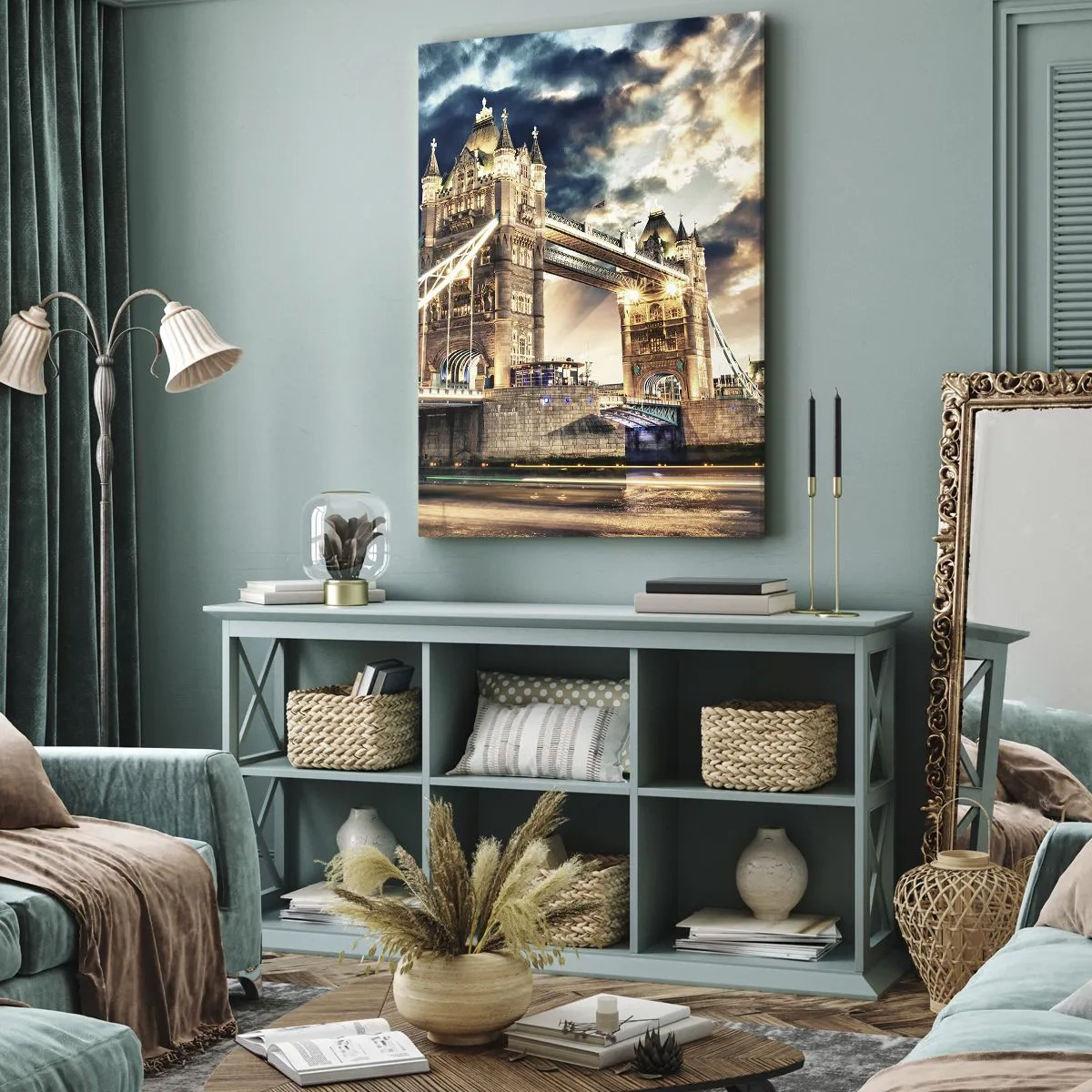 Tablou pe pânză - Un monument al imperiului victorian - 70x100 cm