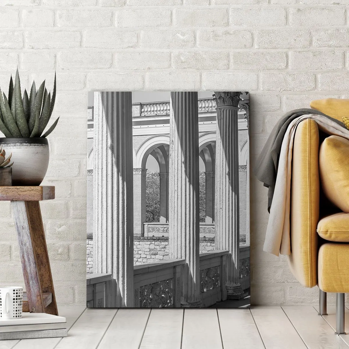 Tablou pe pânză - Arcadă însorită - 50x70 cm