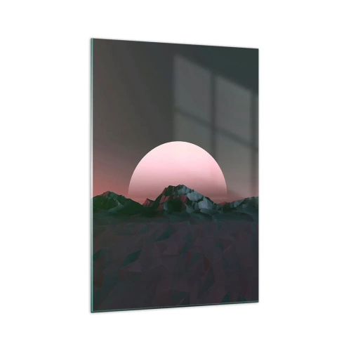 Tablou pe sticlă - Într-o galaxie învecinată - 70x100 cm