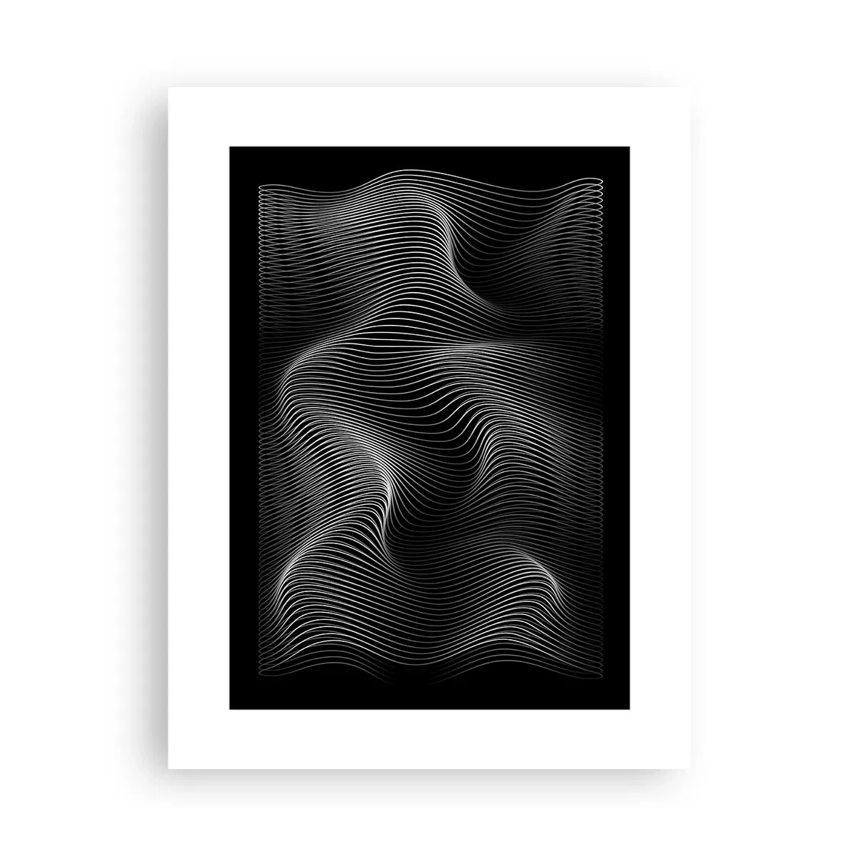 Poster - Dansul luminii în spațiu - 30x40 cm