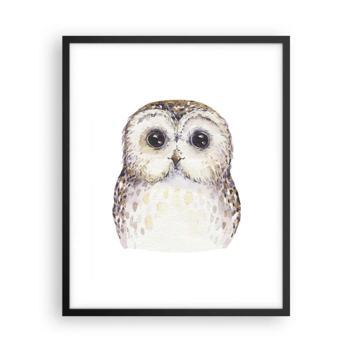 Poster în ramă neagră - Uită-te în ochii mei - 40x50 cm