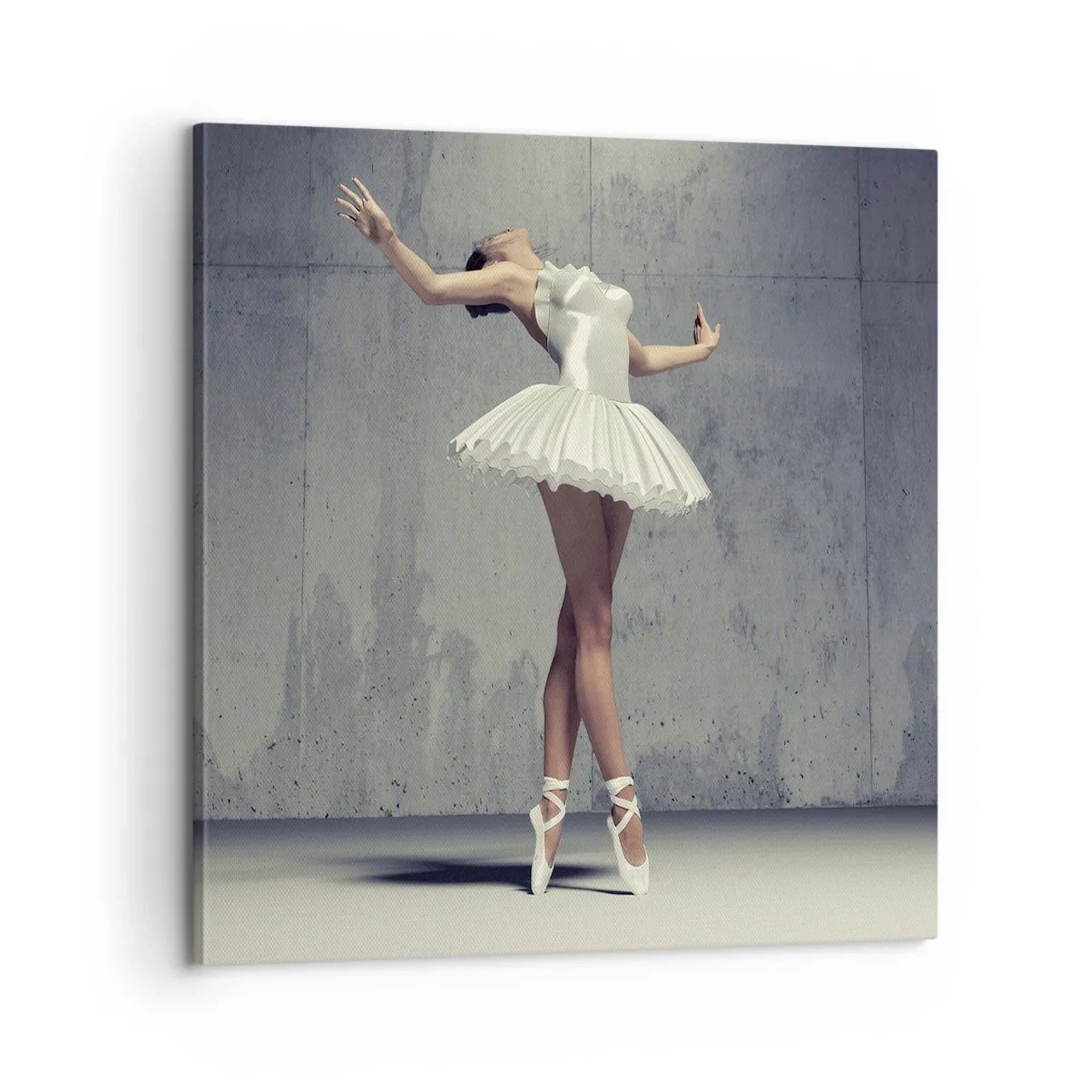 Tablou pe pânză - Ușoară ca o pasăre - 60x60 cm