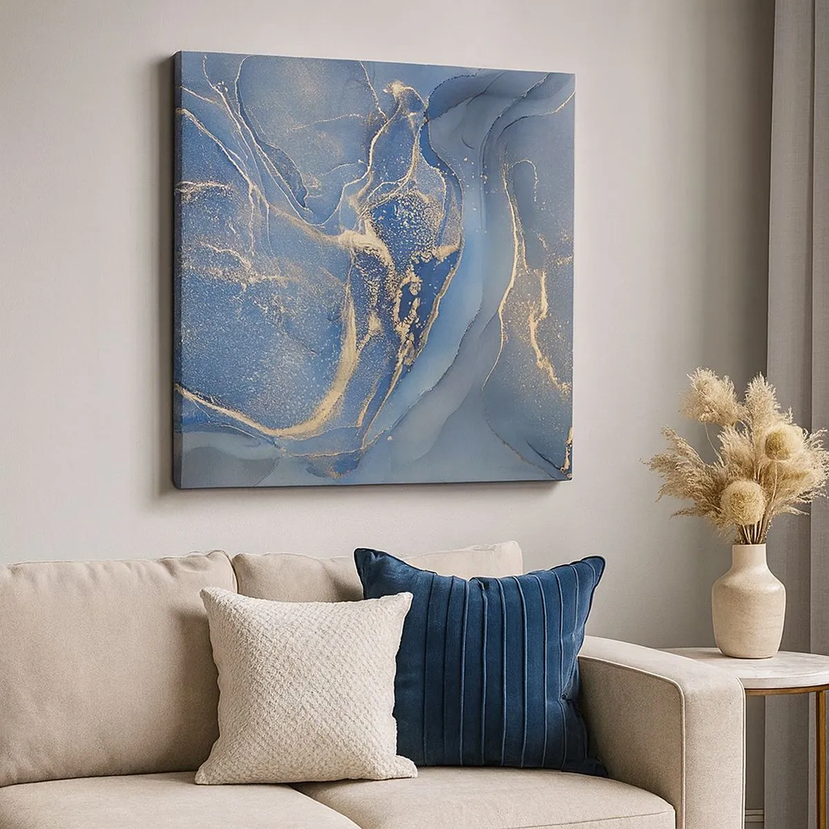 Tablou pe pânză - Praf de aur - 30x30 cm