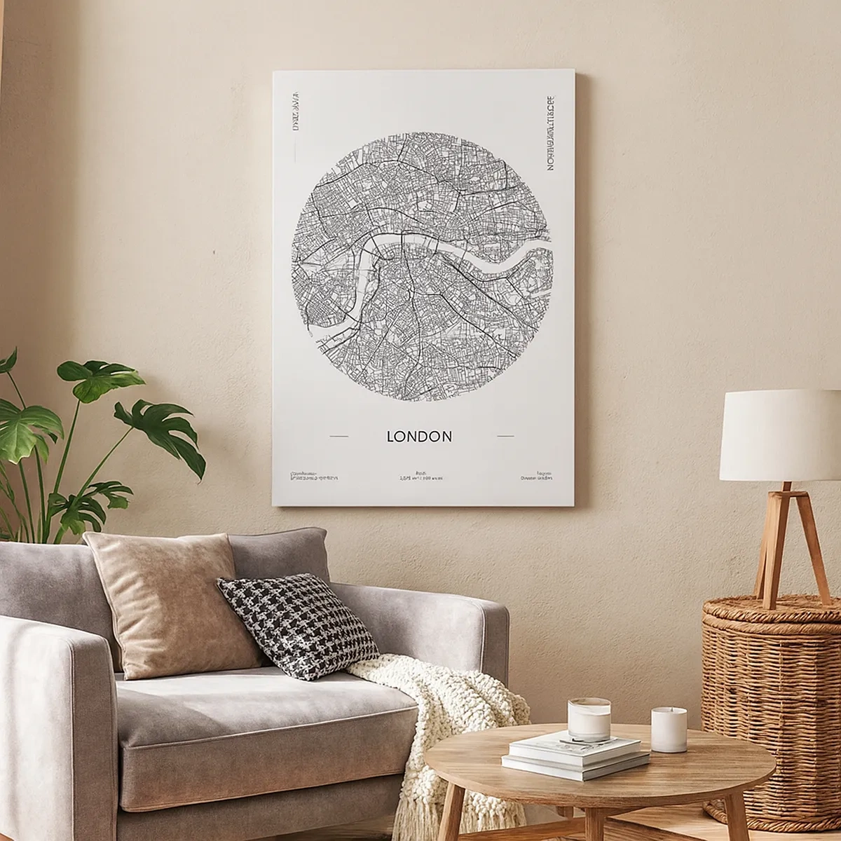 Tablou pe pânză - Anatomia Londrei - 50x70 cm