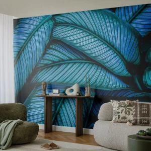 Fototapetă personalizată Premium Sand - Linii de viață - Frunze, Botanică, Plante