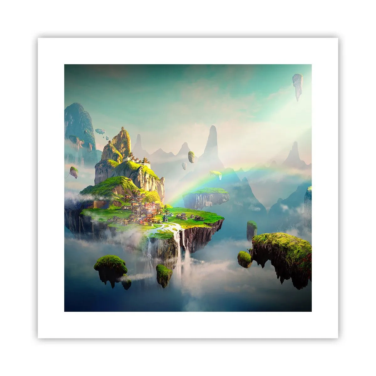 Poster - Insule fericite - 40x40 cm