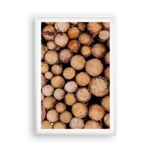 Poster în ramă albă - Un nou început - 61x91 cm