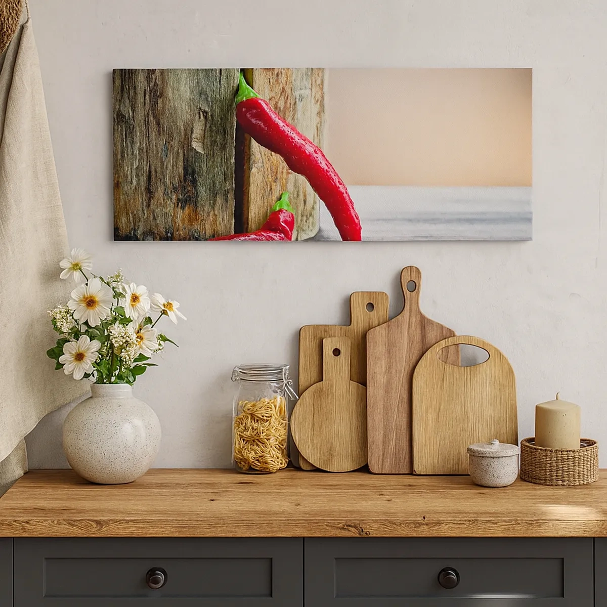 Tablou pe pânză - Red hot chili peppers - 30x30 cm