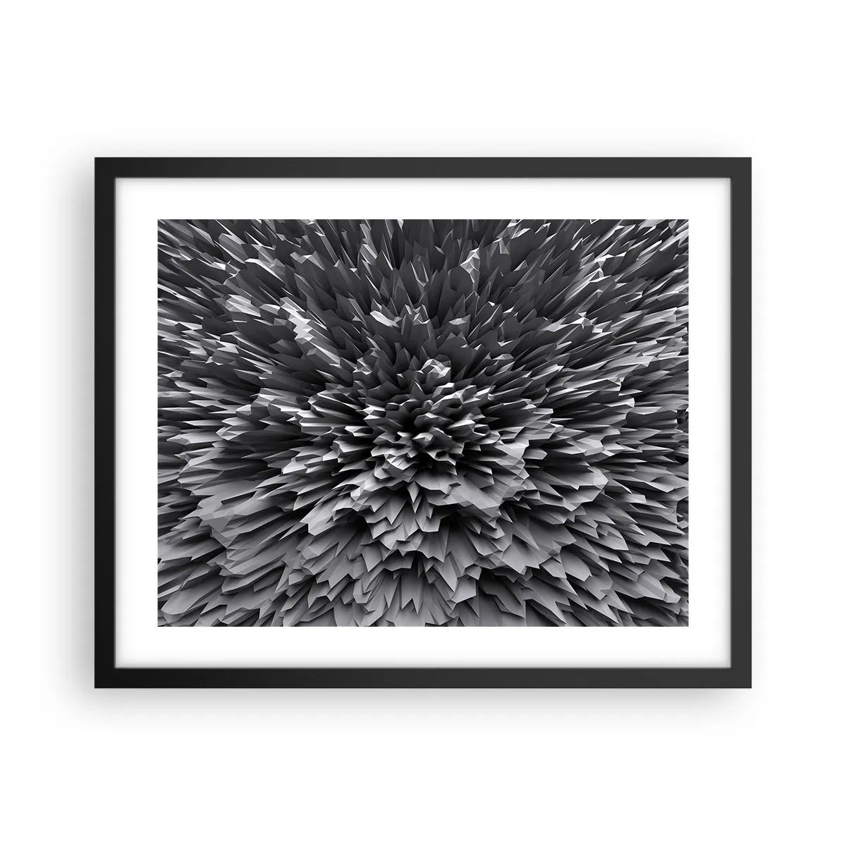 Poster în ramă neagră - Mai ascuțit nu se poate - 50x40 cm