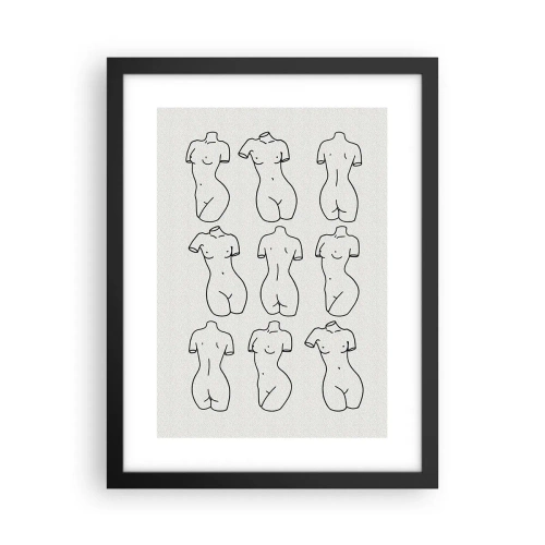 Poster în ramă neagră - Doar Venus - 30x40 cm