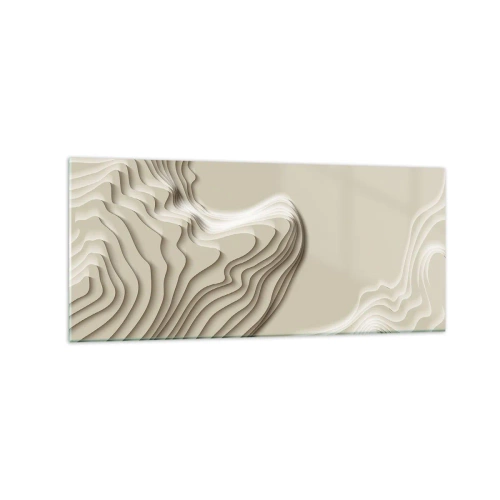 Tablou pe sticlă - Topografia artei - 120x50 cm