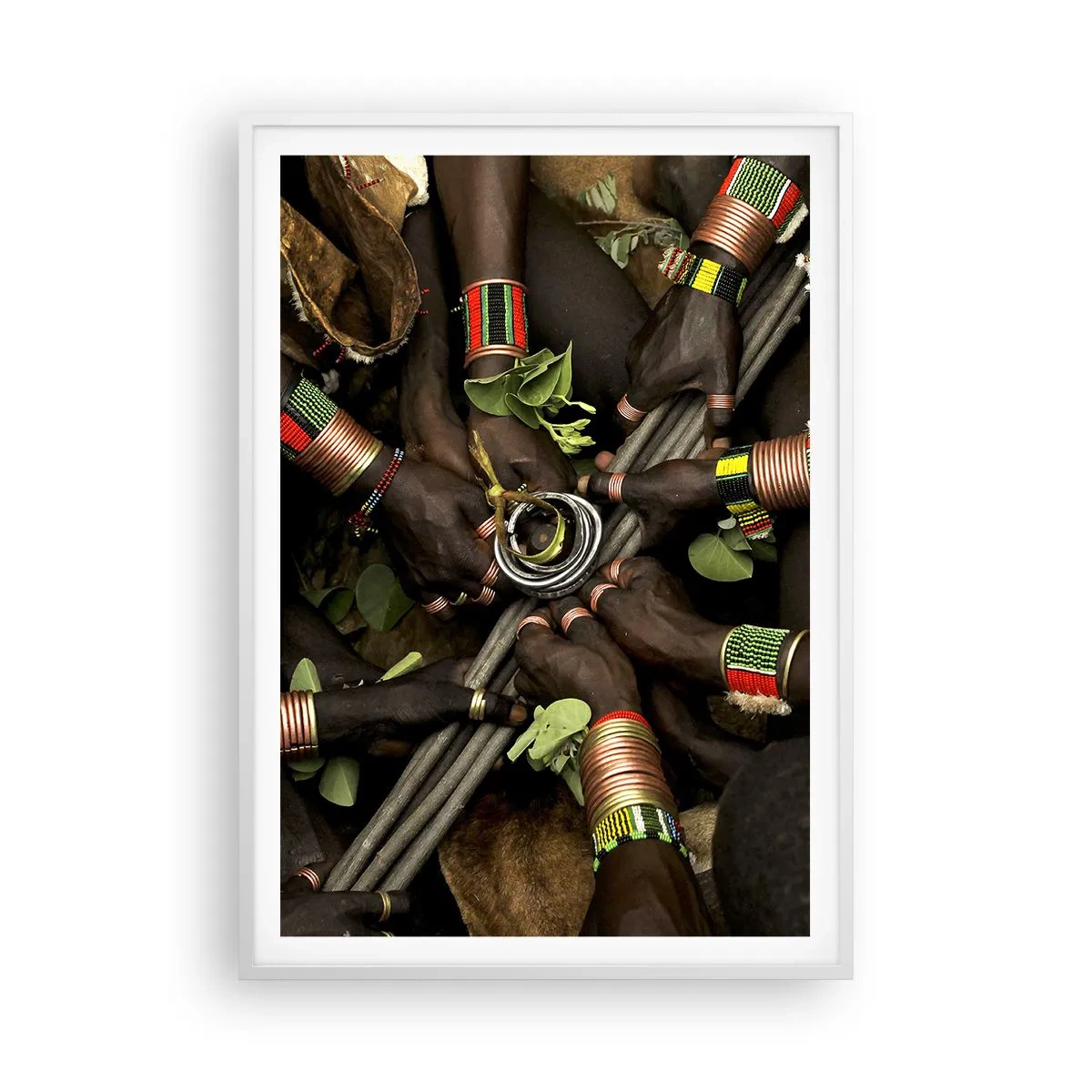 Poster în ramă albă - Împreună - 70x100 cm