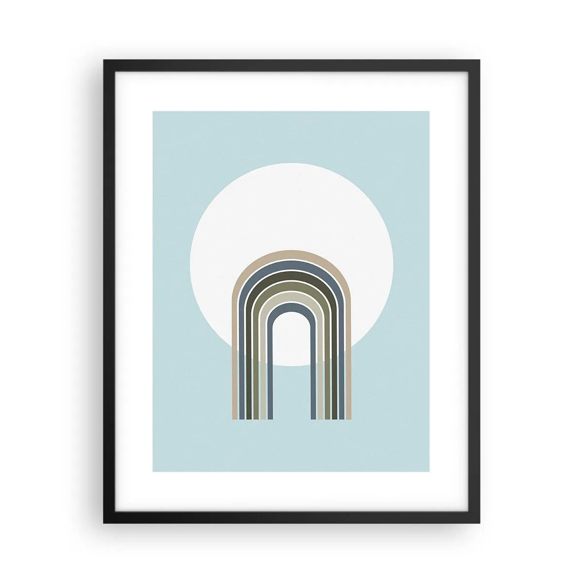 Poster în ramă neagră - Atracție irezistibilă - 40x50 cm