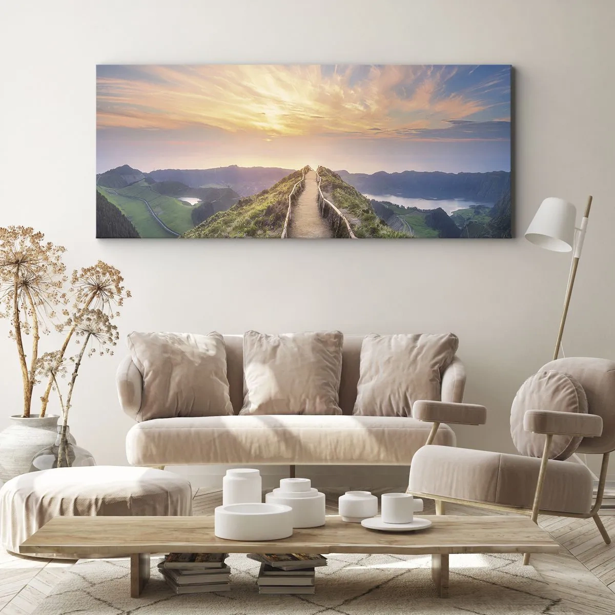 Tablou pe pânză - Aproape de cer - 100x40 cm