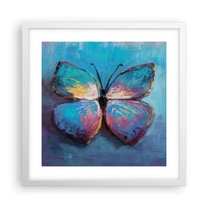 Poster în ramă albă - În plină glorie - 40x40 cm