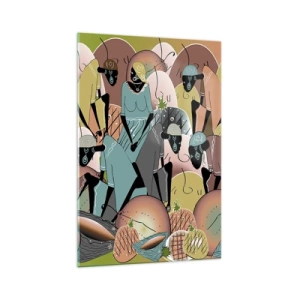 Tablou pe sticlă - Sărbătoarea cea mare se apropie - 70x100 cm