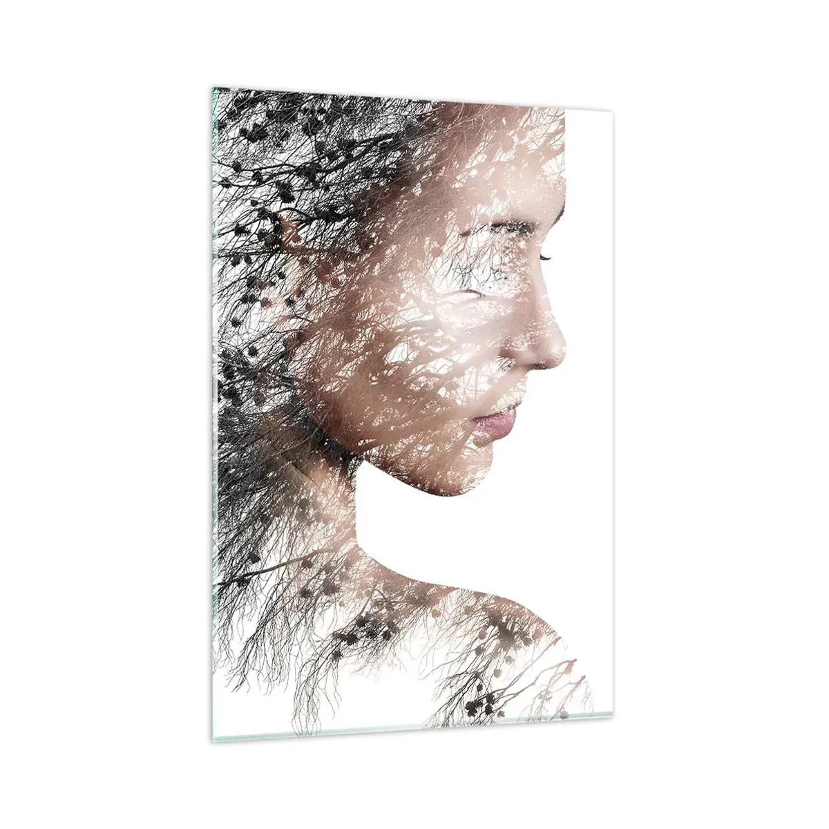 Tablou pe sticlă - Spiritul pădurii - 80x120 cm