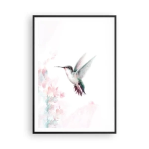 Poster în ramă neagră - Oprit în mișcare - 70x100 cm