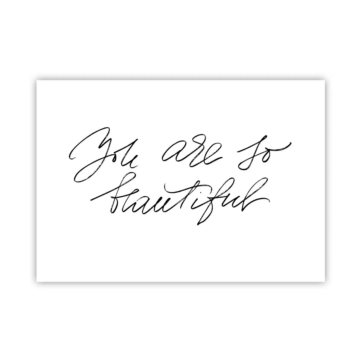 Poster - Serios, crede-mă... - 100x70 cm