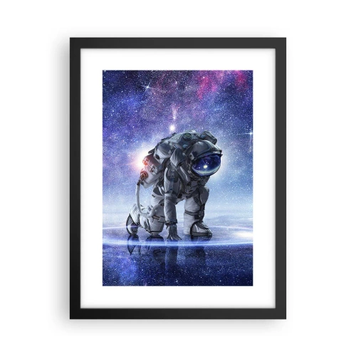 Poster în ramă neagră - Cerul înstelat de deasupra mea - 30x40 cm