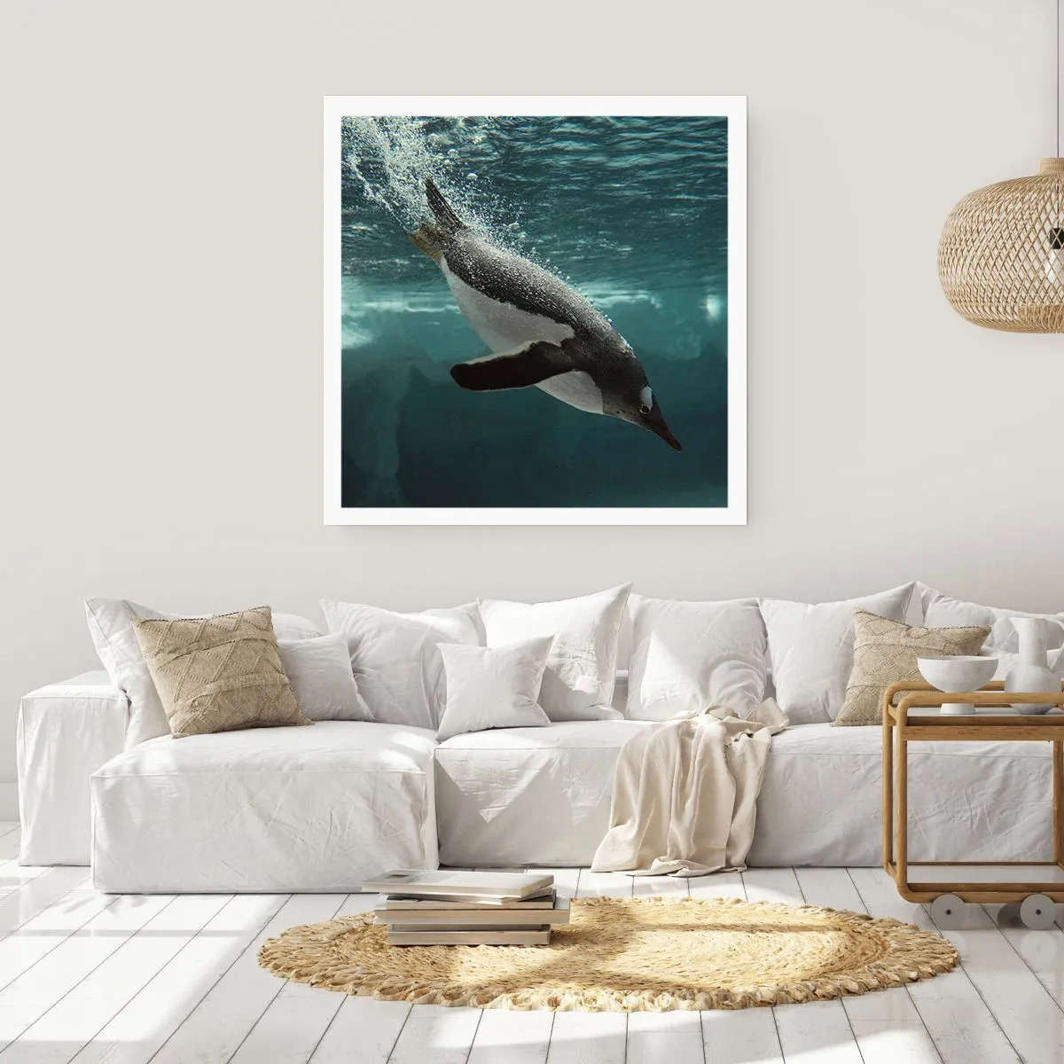 Poster - Bun venit în lumea mea - 30x30 cm