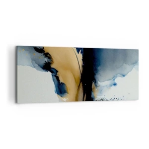 Tablou pe pânză - În spatele cortinei - 100x40 cm