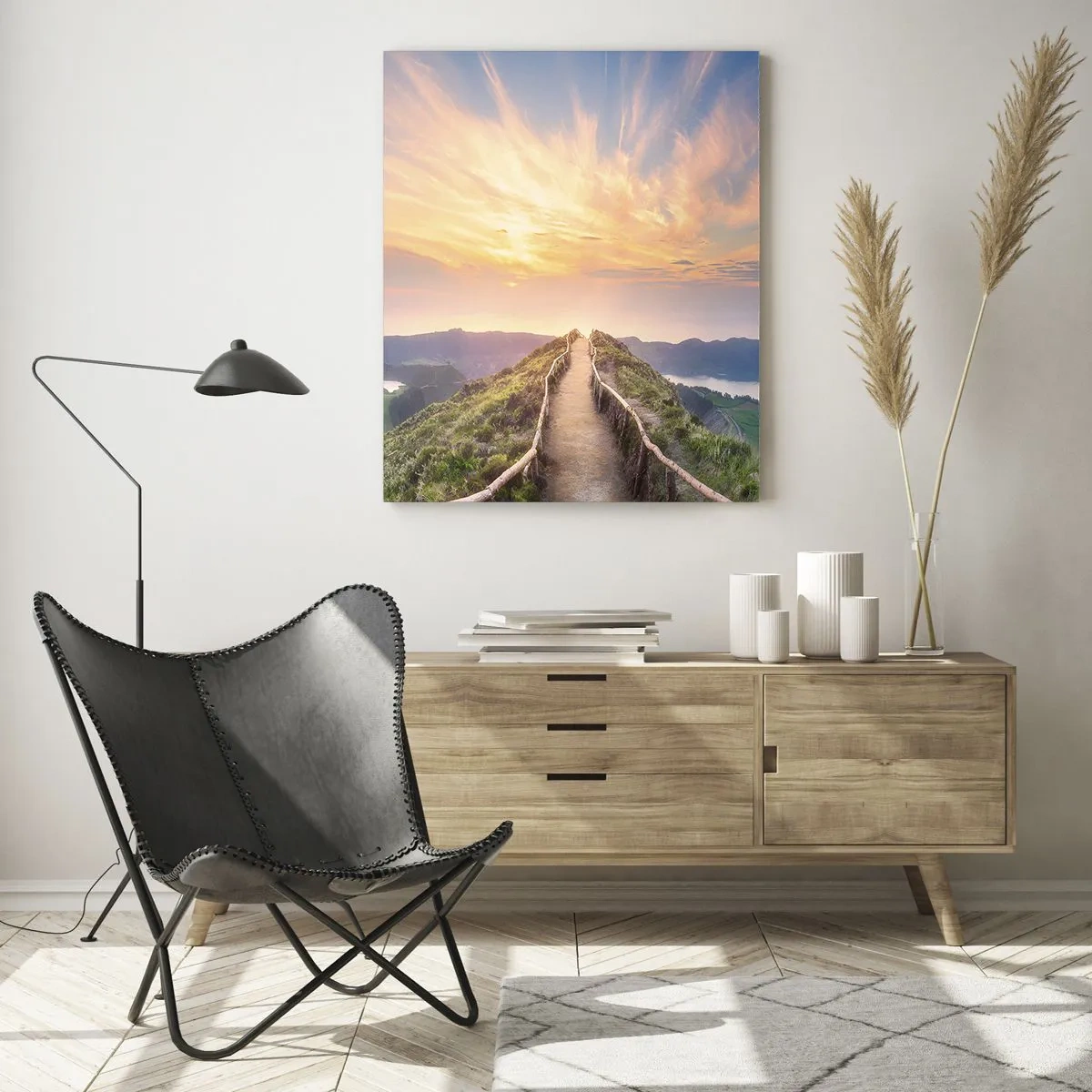 Tablou pe sticlă - Aproape de cer - 50x70 cm